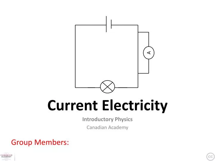 current electricity