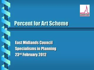 Percent for Art Scheme