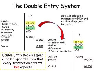 The Double Entry System