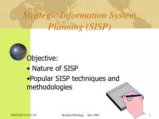 Strategic Information System Planning (SISP)