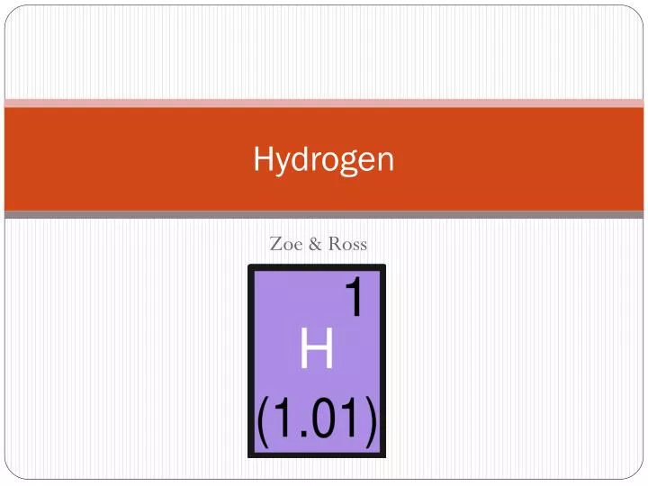 hydrogen