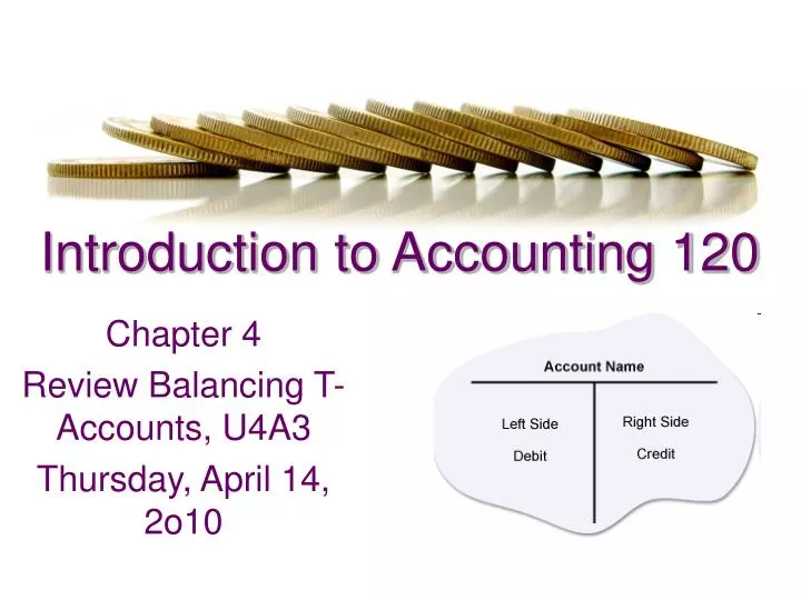 introduction to accounting 120