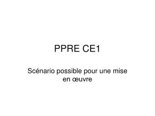 ppre ce1