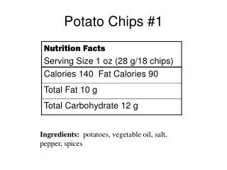 Potato Chips #1