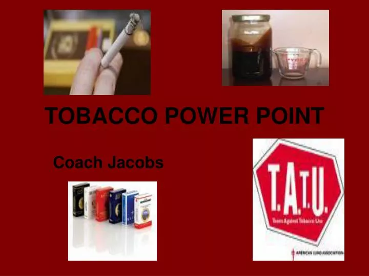 tobacco power point