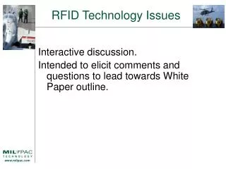 RFID Technology Issues