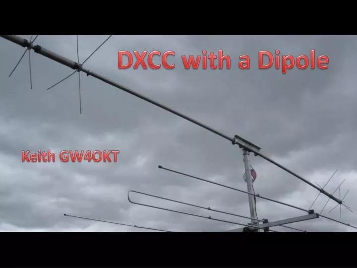 dxcc with a dipole