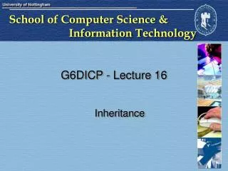 G6DICP - Lecture 16