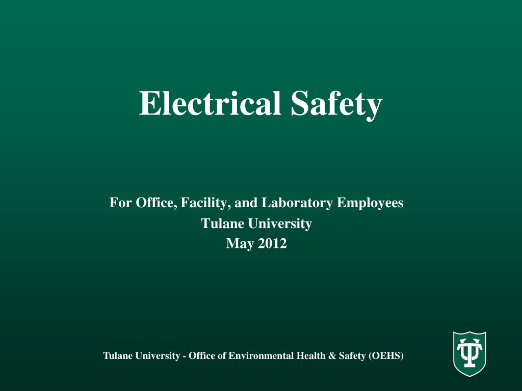 PPT - Electrical Safety PowerPoint Presentation, free download - ID:2411201