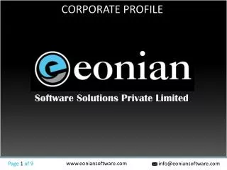 CORPORATE PROFILE