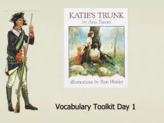 vocabulary toolkit day 1
