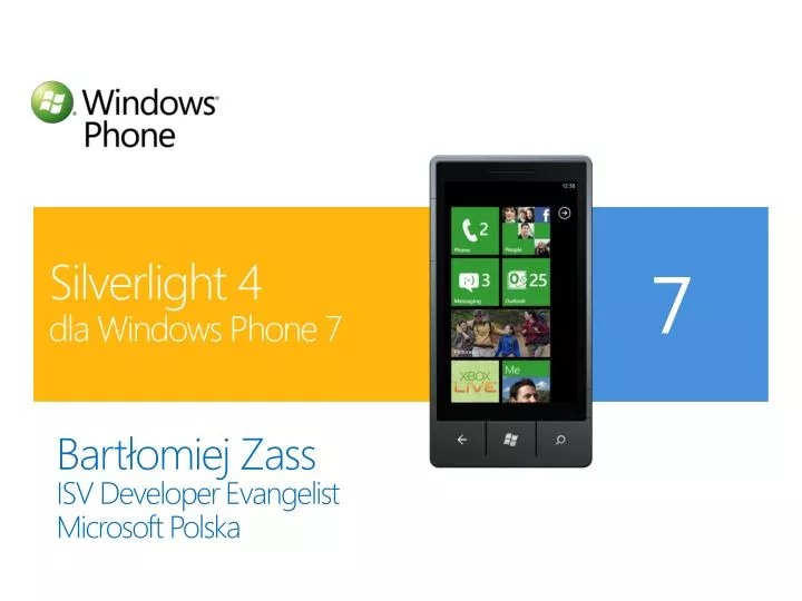 silverlight 4 dla windows phone 7