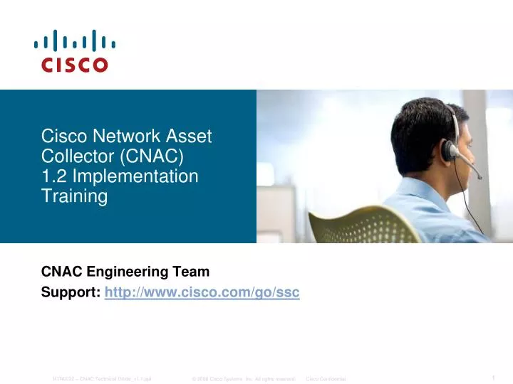 cisco network asset collector cnac 1 2 implementation training