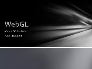 WebGL