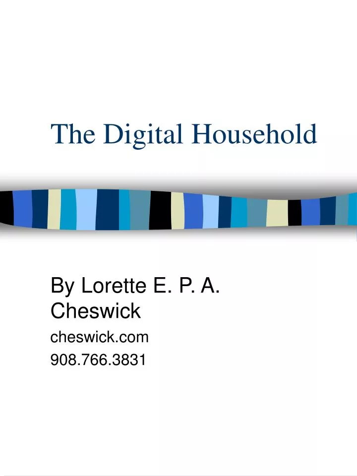 the digital household