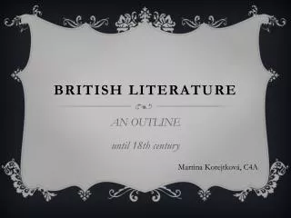 British literature