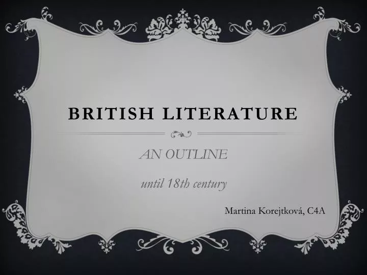 british literature