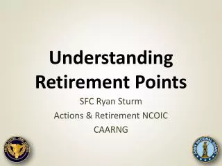 Understanding Retirement Points
