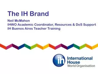 The IH Brand