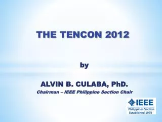 THE TENCON 2012