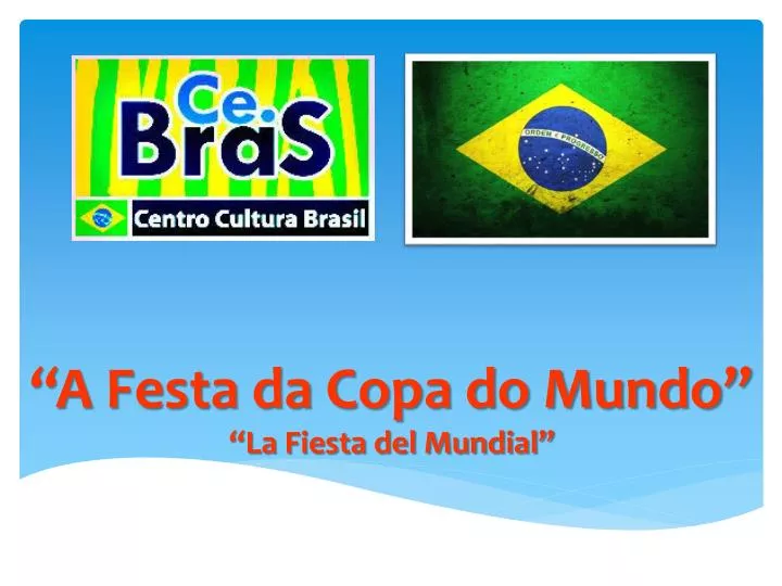PPT - Copa do Mundo 2014 PowerPoint Presentation, free download