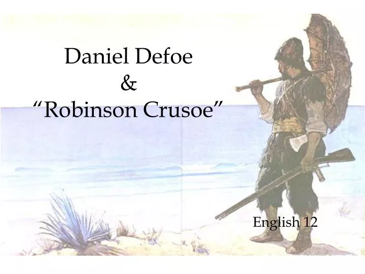 daniel defoe robinson crusoe