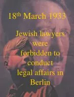 18 th March 1933