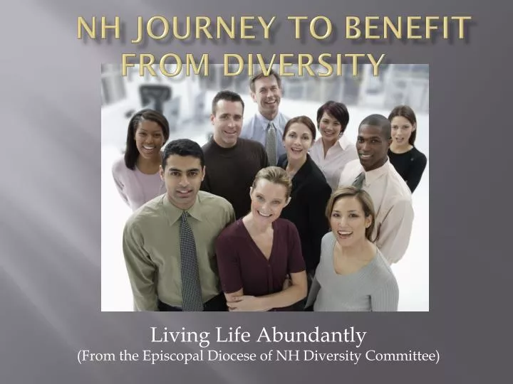 nh journey to benefit from diversity