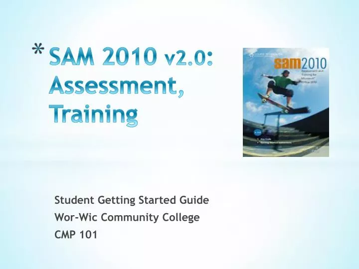 sam 2010 v2 0 assessment training