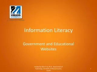 Information Literacy