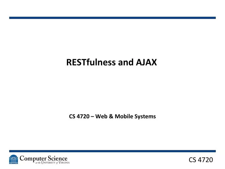 restfulness and ajax