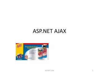 ASP.NET AJAX