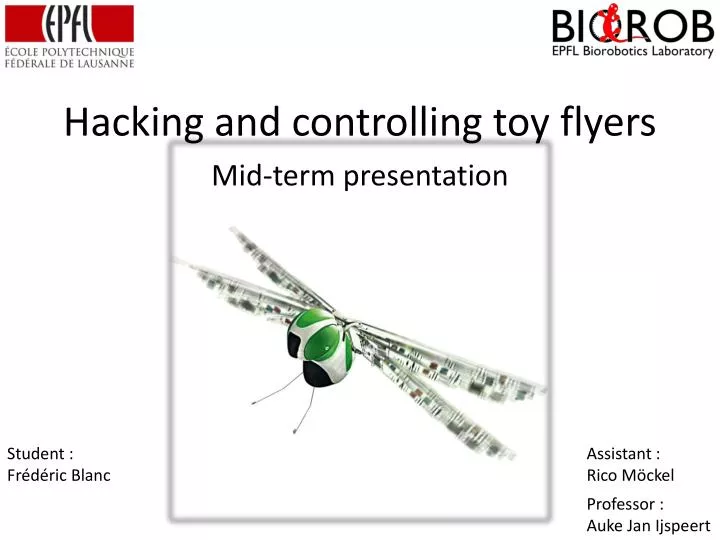 hacking and controlling toy flyers