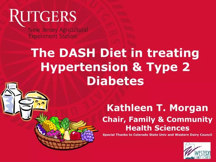the dash diet in treating hypertension type 2 diabetes