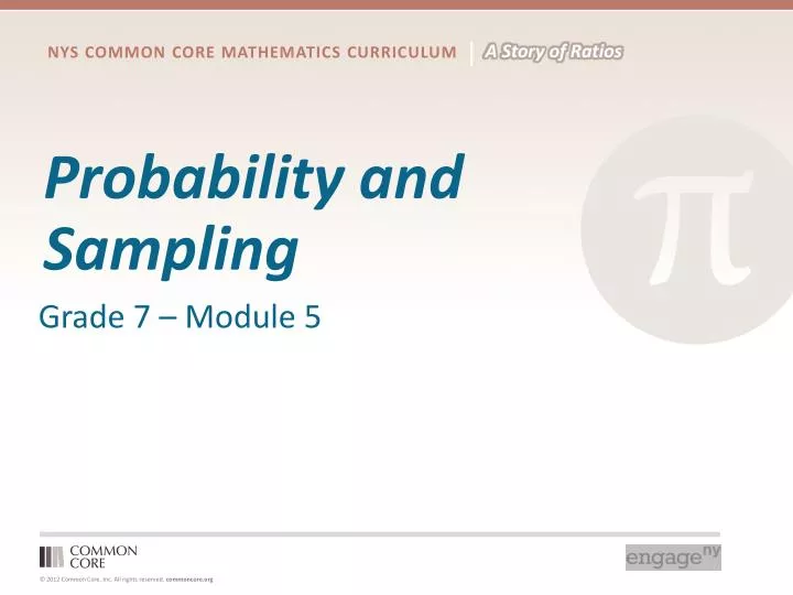 probability and sampling