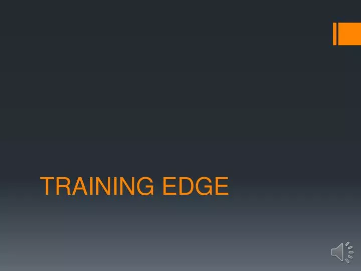 training edge