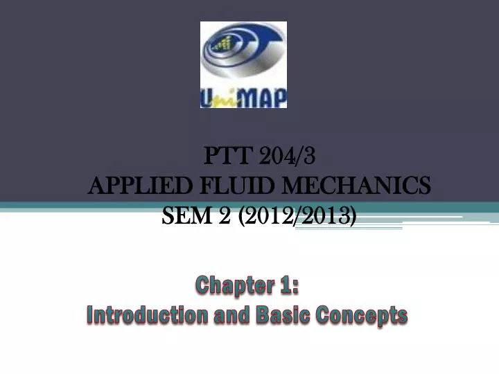 ptt 204 3 applied fluid mechanics sem 2 2012 2013