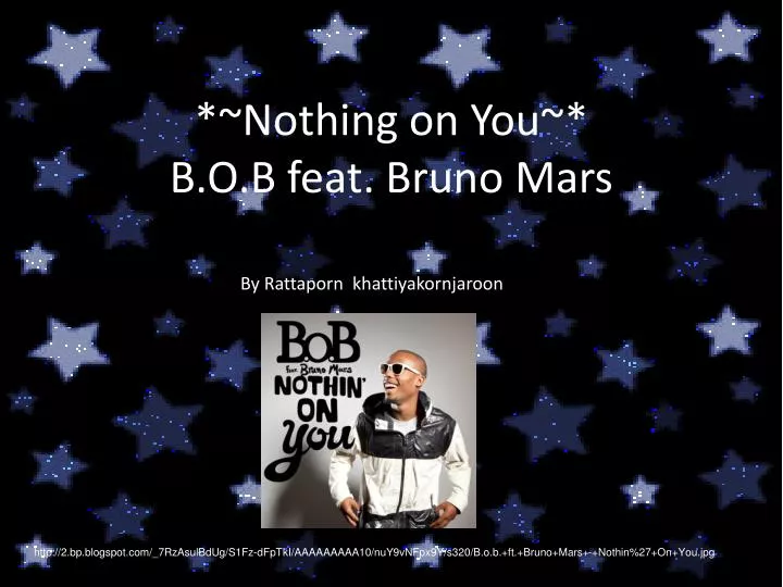 nothing on you b o b feat bruno mars