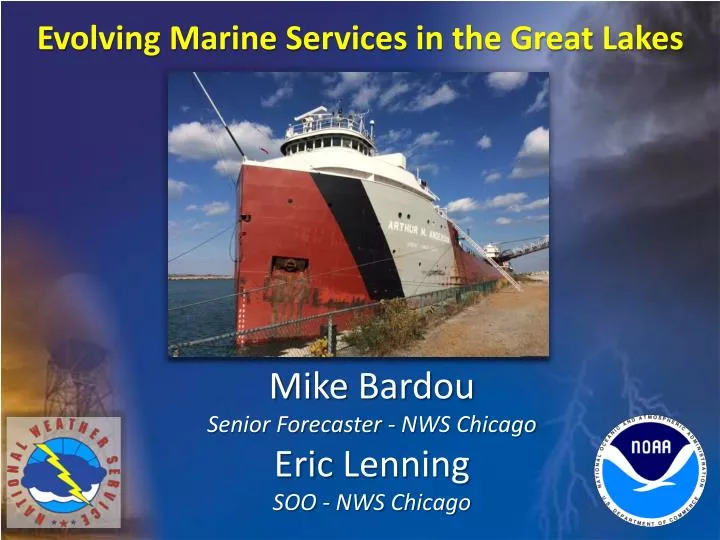 evolving marine services in the great lakes