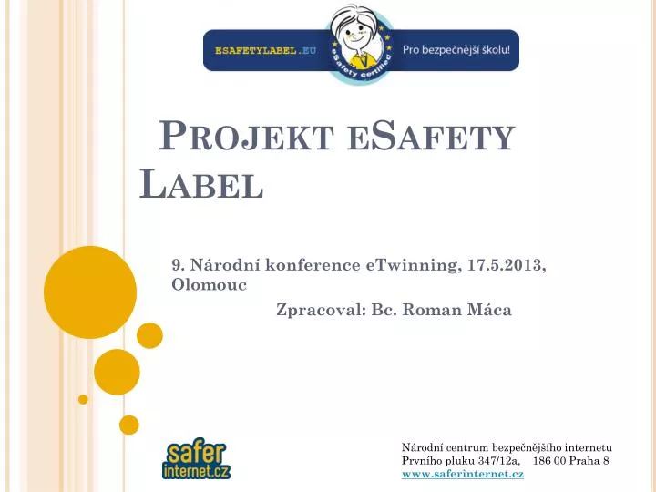 projekt esafety label