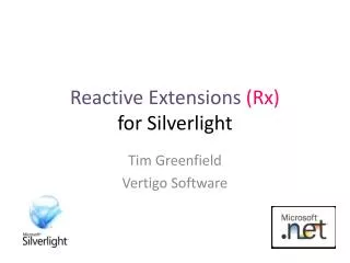 Reactive Extensions (Rx) for Silverlight
