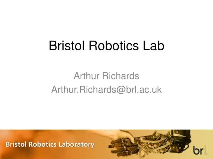 bristol robotics lab