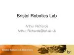 Bristol Robotics Lab - slide 1