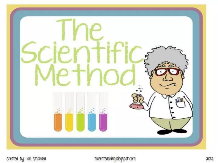 the scientific method el metodo cientifico