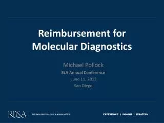 Reimbursement for Molecular Diagnostics