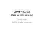COMP 4923 A2 Data Center Cooling - slide 1