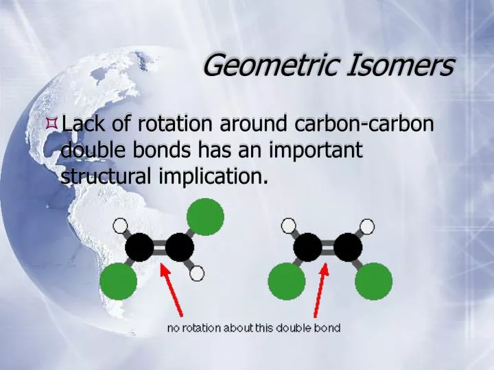 geometric isomers