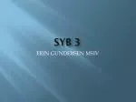 SYB 3 - slide 1