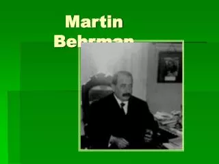 Martin Behrman