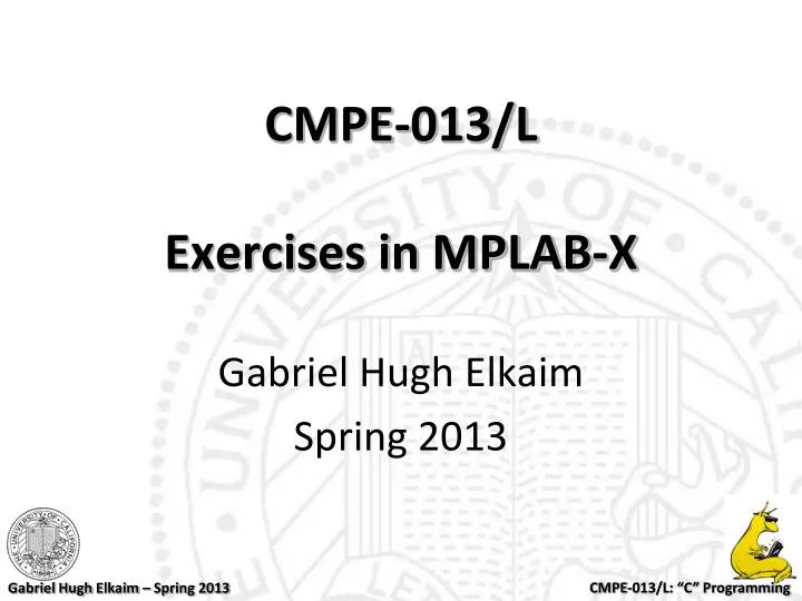 cmpe 013 l exercises in mplab x